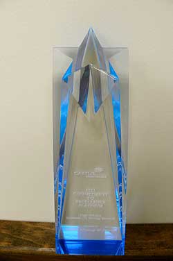 Castine Moving & Storage Receives Commitment to Excellence Platinum Award for High Volume Domestic US Moving Services at the Cartus 2011 Global Network Conference