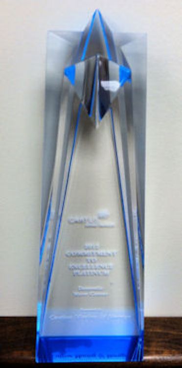 Castine Moving & Storage Receives Commitment to Excellence Platinum Award in Domestic Move Center at Cartus 2012 Global Network Conference